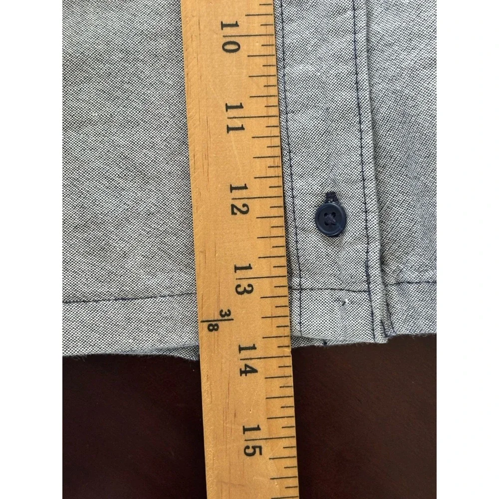 NWT Offline by Aerie Gray Pleated Mini Skirt Skort Womens Large Button Front